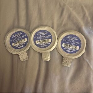 NEW 3 BATH & BODY WORKS JUNIPERBERRY & PINE CAR AIR FRAGRANCE REFILL 0.2 OZ